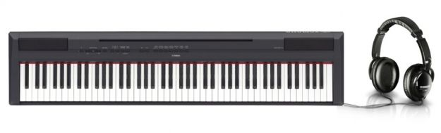 Hlavní obrázek Digitální piana Set Yamaha P-115 BK Headphones
