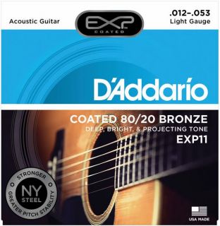 D'ADDARIO EXP11 80/20 Bronze - Light .012 - .053