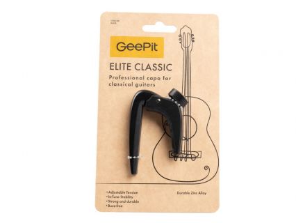 Hlavní obrázek Kapodastry pro klasické kytary GEEPIT Elite Classic Black