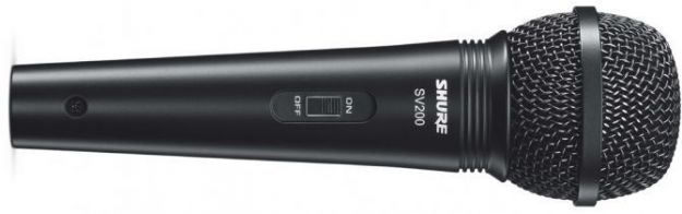 Hlavní obrázek Dynamické pódiové vokální mikrofony SHURE SV200