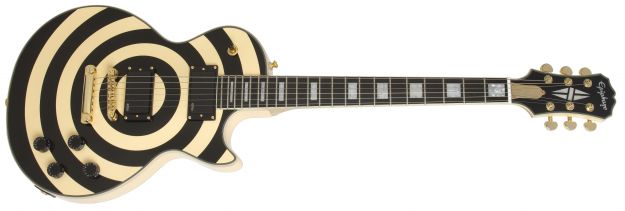 Hlavní obrázek Les Paul EPIPHONE Les Paul Custom Plus Zakk Wylde Bullseye, Ebony Fingerboard - Antique Ivory