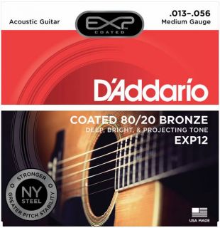 Hlavní obrázek Tvrdost .013 D'ADDARIO EXP12 80/20 Acoustic Bronze Super Medium - .013 - .056