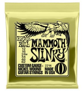 Hlavní obrázek Tvrdost .012 ERNIE BALL P02214 Mammoth Slinky 12-62