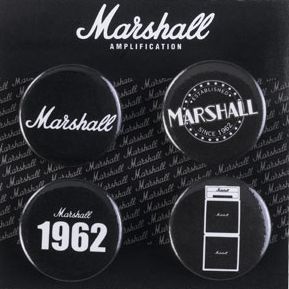 Hlavní obrázek  MARSHALL Button Badge - Sada odznaků