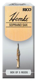 Hlavní obrázek Soprán saxofon RICO RHKP5SSX200 Hemke - Soprano Sax Reeds 2.0 - 5 Box