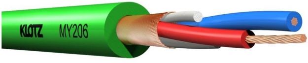 Hlavní obrázek Mikrofonní kabely - metráž KLOTZ MY206GN