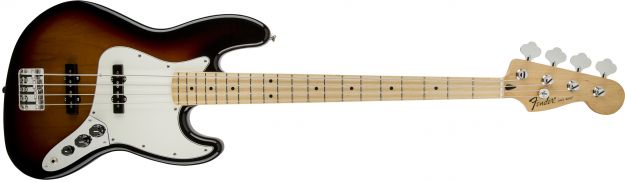 Hlavní obrázek JB modely FENDER Standard Jazz Bass® Maple Fingerboard, Brown Sunburst