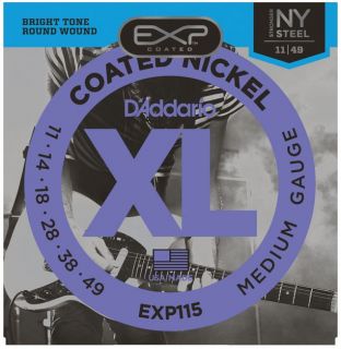 Hlavní obrázek Tvrdost .011 D'ADDARIO EXP115 Blues/Jazz - .011 - .048