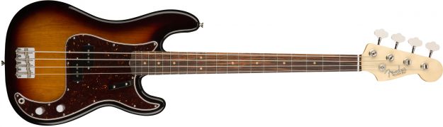 Hlavní obrázek PB modely FENDER American Original 60s Precision Bass 3-Color Sunburst Rosewood