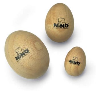 Hlavní obrázek Shakery NINO PERCUSSION Meinl  shaker - vejce, dřevěný, velký