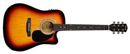 Hlavní obrázek Dreadnought FENDER SQUIER SA105CE Sunburst