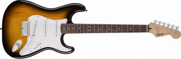 Hlavní obrázek ST - modely FENDER SQUIER Bullet Stratocaster HT Brown Sunburst Laurel