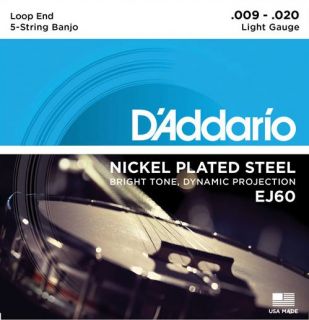 Hlavní obrázek Pro banja D'ADDARIO EJ60