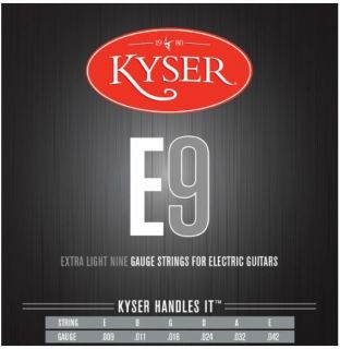 Hlavní obrázek Tvrdost .009 KYSER KE1 Electric Extra Light