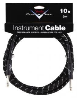 Hlavní obrázek 1-4m FENDER Custom Shop Performance Series Cable, 10', Black Tweed