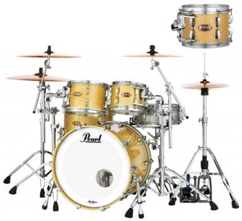 Hlavní obrázek 20“; 10“, 12“; 14“ PEARL Masters Maple Reserve MRV904XEP/C Bombay Gold Sparkle