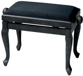 Hlavní obrázek Stoličky a sedáky GEWA Piano Bench Deluxe Classic 130.320 Black Matt
