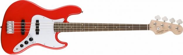 Hlavní obrázek JB modely FENDER SQUIER Affinity Jazz Bass Race Red Laurel