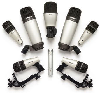 Hlavní obrázek Mikrofony pro bicí SAMSON 8kit