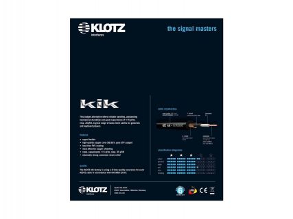 Hlavní obrázek 1-4m KLOTZ KIKKG4.5PRRT