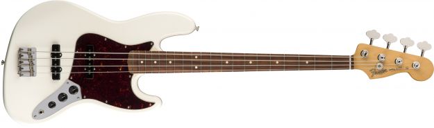 Hlavní obrázek JB modely FENDER 60s Jazz Bass Olympic White Pau Ferro