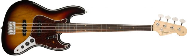 Hlavní obrázek JB modely FENDER American Original 60s Jazz Bass 3-Color Sunburst Rosewood