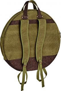 Hlavní obrázek Obaly na činely MEINL MWC22KH Waxed Canvas Cymbal Bag 22” - Vintage Khaki