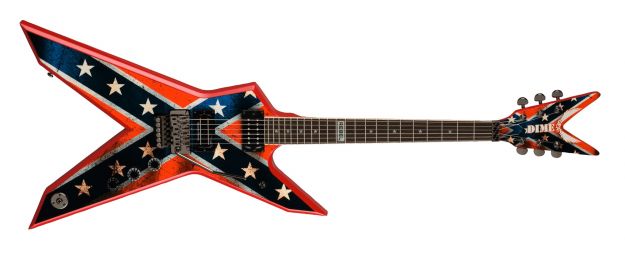 Hlavní obrázek Hard&heavy DEAN GUITARS DXR Dimebag Dixie Rebel Flag Graphic