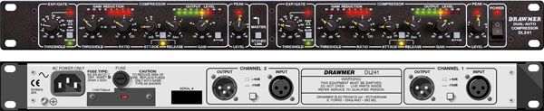 Hlavní obrázek Dynamické procesory DRAWMER DL241XLR