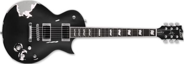 Hlavní obrázek Les Paul LTD-ESP Truckster Aged Black Satin