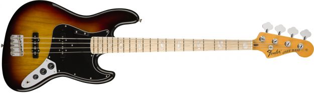 Hlavní obrázek JB modely FENDER American Original 70s Jazz Bass 3-Color Sunburst Maple