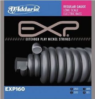 Hlavní obrázek Tvrdost .050+ D'ADDARIO EXP160 Long Scale Medium .050 - .105