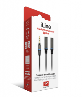 Hlavní obrázek Kabelové redukce IK MULTIMEDIA iLine Headphone Stereo Splitter