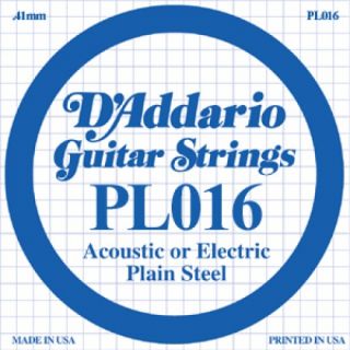 Hlavní obrázek Ostatní struny pro elektrickou kytaru D'ADDARIO PL016