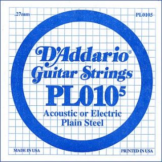 Hlavní obrázek Ostatní struny pro elektrickou kytaru D'ADDARIO PL0105
