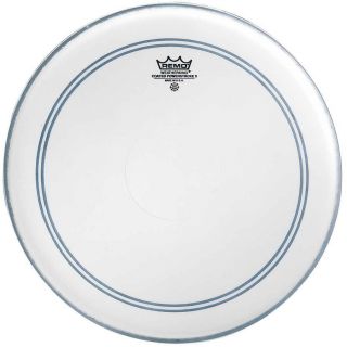 REMO Powerstroke 3 Bass Coated 22" - Clear Dot