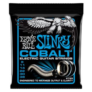 Hlavní obrázek Tvrdost .008 ERNIE BALL P02725 Cobalt Super Slinky - .008 - .038