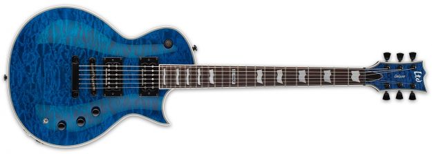 Hlavní obrázek Les Paul LTD-ESP EC-1000QM PIEZO See Thru Blue