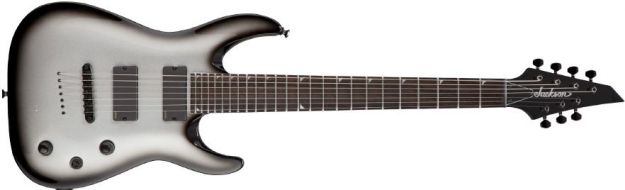 Hlavní obrázek 7strunné JACKSON SLATTXMG3-7 Soloist, Rosewood Fingerboard - Silverburst - 7strunná