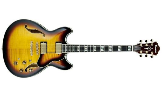 Hlavní obrázek Semiakustické a jazzové IBANEZ AS153 Antique Yellow Sunburst