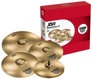 Hlavní obrázek Činelové sady SABIAN XSR Performance Set w/free 18″