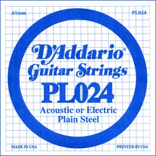 Hlavní obrázek Ostatní struny pro elektrickou kytaru D'ADDARIO PL024