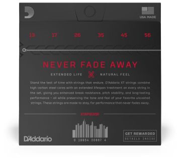 Hlavní obrázek Tvrdost .013 D'ADDARIO XTAPB1356