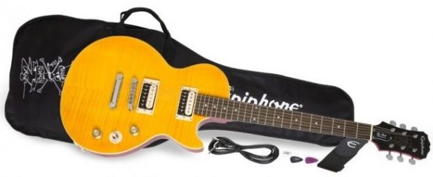 Hlavní obrázek Elektrické sety EPIPHONE Slash AFD Les Paul Special 2 Outfit Appetite Amber