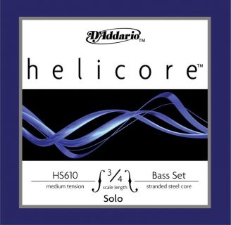 Hlavní obrázek Struny D´ADDARIO - BOWED HP610 Helicore Solo Medium - 3/4