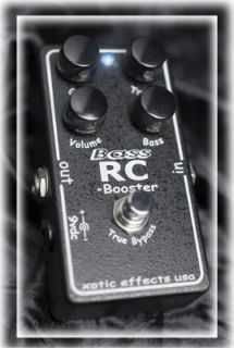 Hlavní obrázek Pedálové baskytarové efekty XOTIC Bass RC Booster
