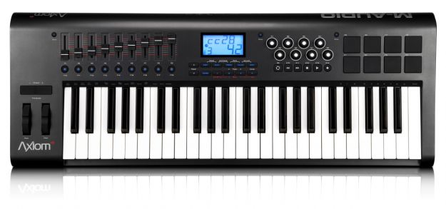 Hlavní obrázek MIDI keyboardy M-AUDIO Axiom 49 Advanced, MIDI ovladač, 49 kláves, 58 MIDI ovládacích prvků