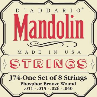 Hlavní obrázek Mandolíny, ostatní D'ADDARIO J74