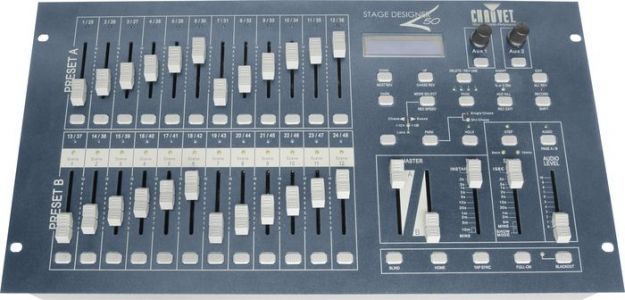 Hlavní obrázek Hardwarové DMX kontrolery CHAUVET DJ Stage Designer 50