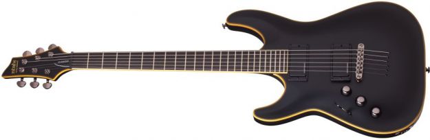 Hlavní obrázek Superstrat SCHECTER BlackJack ATX C-1 FR 2014, Ebony Fingerboard - Black Satin - Left Handed